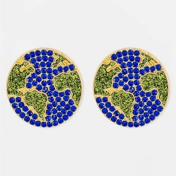 Sugarfix by Baublebar Globetrotter Stud Earrings NWT - Picture 1 of 3